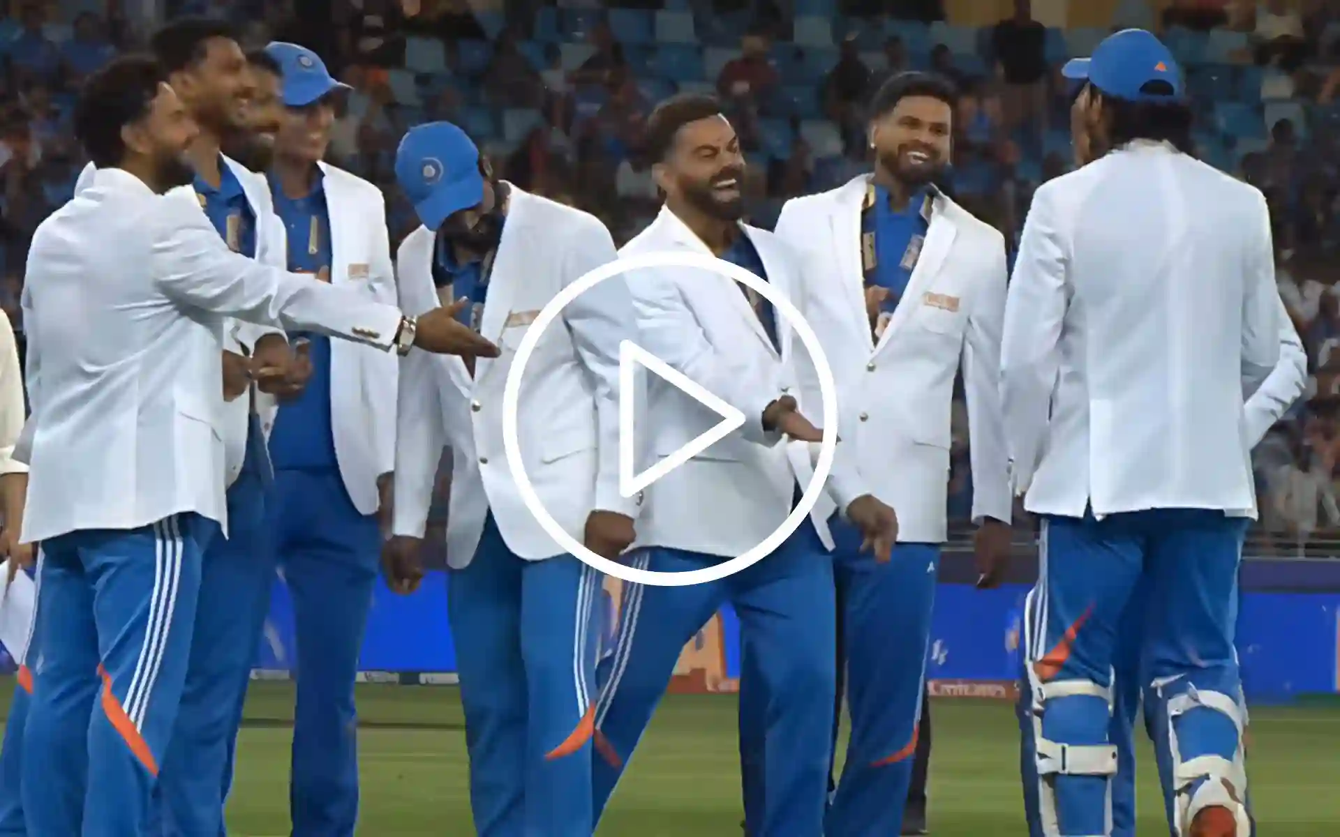 [Watch] Kohli Bursts Out Laughing Seeing KL Rahul's Brian Fade Moment In CT Final